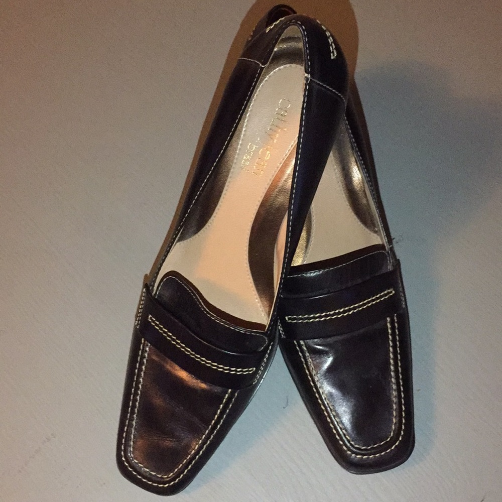 Cathy Jean Brazil Black Heels Size 9